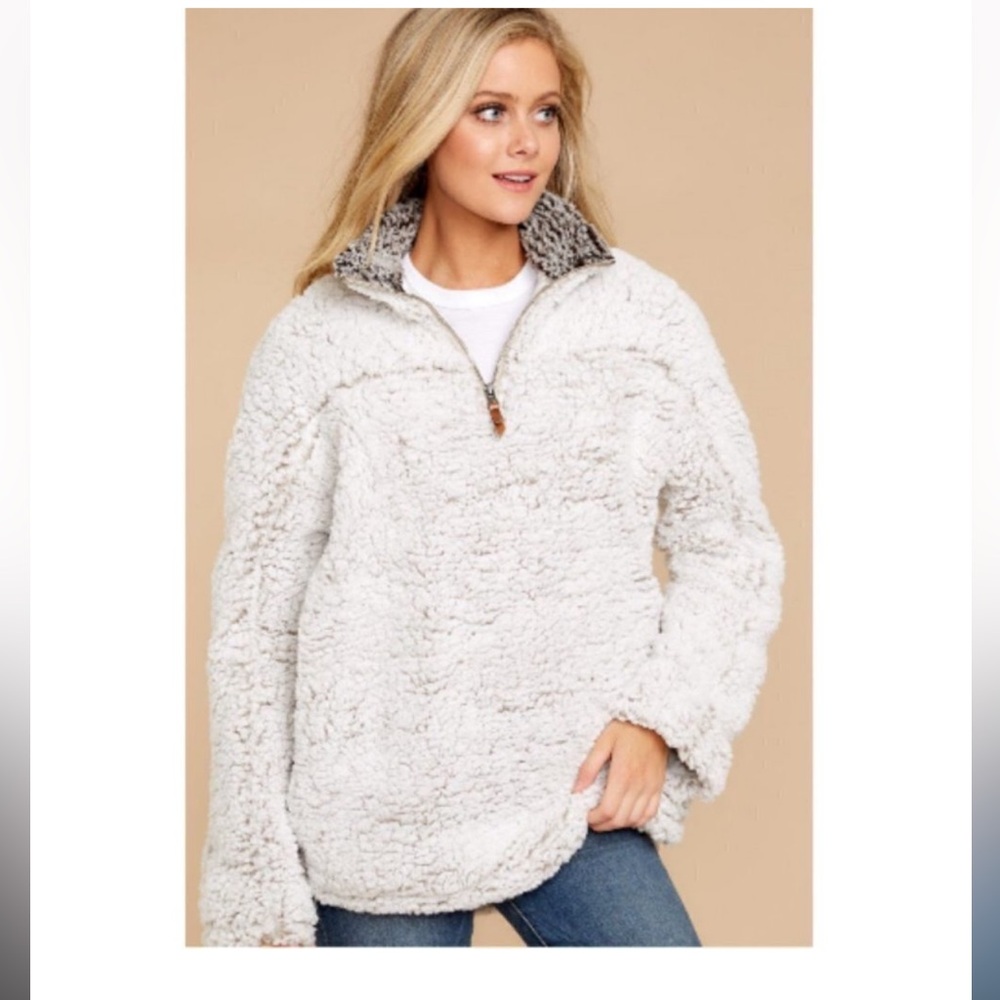 NEW WUBBY FLEECE PULLOVER NORDSTROM NWOT
